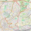 Trace GPS Rennes-Les Gayeulles, itinéraire, parcours