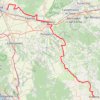 Trace GPS Pise - Volterra en vèlo, itinéraire, parcours