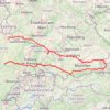Trace GPS Road trip France - Allemagne - Autriche, par la Bavière, itinéraire, parcours