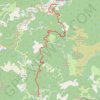 Trace GPS Arles sur Saint Laurent de cerdans par Fontanills, itinéraire, parcours