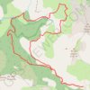 Trace GPS Col de Gleize Chaudun, itinéraire, parcours