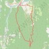 Trace GPS Monts d'Autuche, itinéraire, parcours
