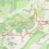 Trace GPS Balade a Saint Floret, itinéraire, parcours