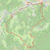 Trace GPS De Munster au Petit Ballon, itinéraire, parcours