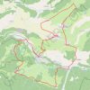 Trace GPS Sancy - La Bataille - Secteur Saint-Diéry, itinéraire, parcours