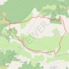 Trace GPS Plateau du Guilhaumard, itinéraire, parcours