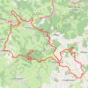 Trace GPS La Tour Matagrin - Montchal, itinéraire, parcours