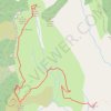 Trace GPS Ruines de Rocca Sparviera, itinéraire, parcours
