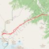 Trace GPS Col des Ecandies, itinéraire, parcours