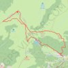 Trace GPS Boucle Bec de l'Aigle - Peyre Arse au départ du Lioran, itinéraire, parcours