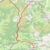 Trace GPS GR 10 Bidarray - Baïgorry, itinéraire, parcours