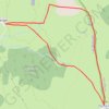 Trace GPS Montagne de Cherferie, Crêt-Volland et Verdet, itinéraire, parcours