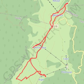 Trace GPS 2021-05-22 17:06:25, itinéraire, parcours