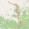 Trace GPS Cruz del Carmen - Chinamada, itinéraire, parcours