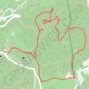 Trace GPS Petite randonnée à la Roque Alric, itinéraire, parcours