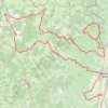 Trace GPS tour du Beaujolais 4ème étape, itinéraire, parcours