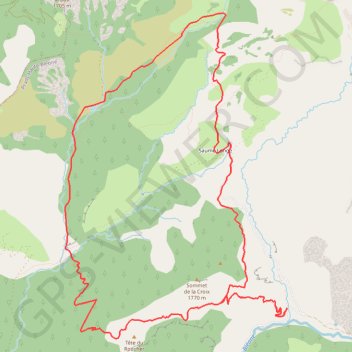 Trace GPS PIED_SEYNE-7-bois-de-la-julie 18 km 1440 m d+, itinéraire, parcours