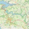 Trace GPS Châteaulin - Ménez-Hom - Landévennec, itinéraire, parcours