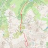 Trace GPS Pic de Bernat Barrau depuis le lac d'Estaing, itinéraire, parcours