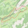 Trace GPS Gardot-cerneux péquignot-Brévine, itinéraire, parcours