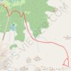 Trace GPS Tuc de Bargadèra depuis le tunnel de Vielha, itinéraire, parcours