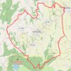 Trace GPS Bois des Rioux - Aurières, itinéraire, parcours