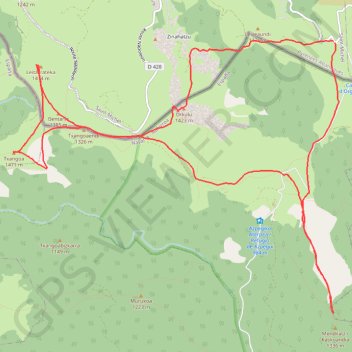 Trace GPS Urkulu par Organbide, itinéraire, parcours