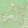 Trace GPS Pic de l'ours, itinéraire, parcours