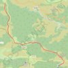 Trace GPS De la Chavade à la Station de la Croix de Bauzon, itinéraire, parcours