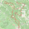 Trace GPS Nyons-sommet de la Lance-Nyons, itinéraire, parcours