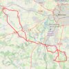 Trace GPS Boucle à vélo depuis Laillé, itinéraire, parcours