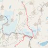 Trace GPS Pointe de Galise, itinéraire, parcours