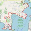 Trace GPS Tour du Golfe du Morbihan - Baden, Larmor-Baden, itinéraire, parcours