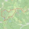 Trace GPS Lacs vosgiens, Blanchemer, itinéraire, parcours