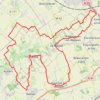 Trace GPS Les Weppes - Fromelles, itinéraire, parcours