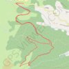 Trace GPS Forêt de Sauzet, itinéraire, parcours