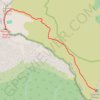 Trace GPS Gite Caverne Dufour au sommet du Piton des Neiges, itinéraire, parcours
