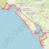 Trace GPS La côte des îles - Barneville Carteret, itinéraire, parcours