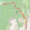 Trace GPS Rochers du Midi, itinéraire, parcours