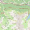 Trace GPS Tour du Mont Thabor, j7a, de Valmeinier au refuge des Marches, itinéraire, parcours