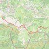 Trace GPS GR10-2 Olhette- Ainhoa, itinéraire, parcours