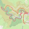 Trace GPS Cirque de Navacelles et Moulins de la Foux, itinéraire, parcours