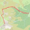 Trace GPS Pic du MONTAIGU, itinéraire, parcours