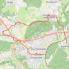 Trace GPS Autour d'Héricourt, itinéraire, parcours