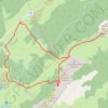 Trace GPS Plateau des Glières, Montagne des Auges, col de l'Ovine, itinéraire, parcours