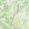 Trace GPS Montverdun - Montbrison, itinéraire, parcours