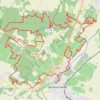 Trace GPS Montreuil - Bellay, itinéraire, parcours