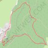 Trace GPS La Balme-les-Grottes et alentours, itinéraire, parcours