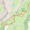 Trace GPS Rando lac de Pormenaz - chalets de Villy, itinéraire, parcours