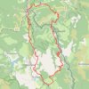 Trace GPS Tour du Roujanel, itinéraire, parcours